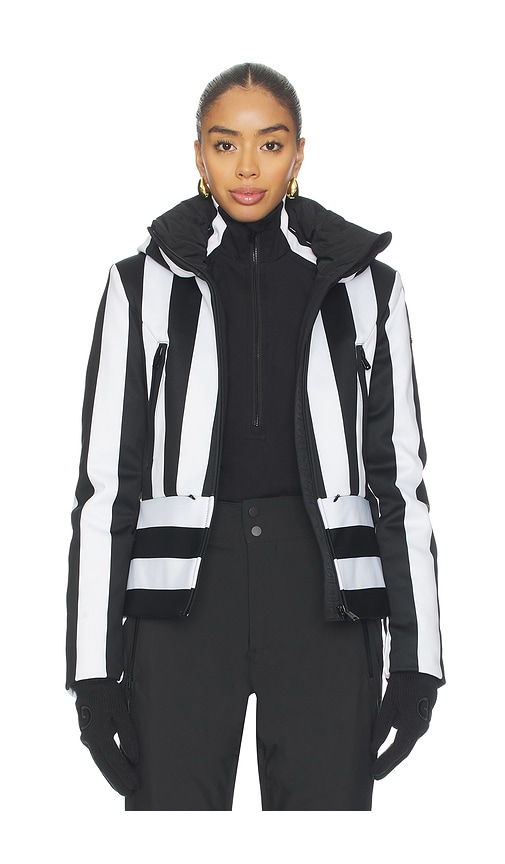 LINEA SKI JACKET Â€“ É»‘È‰²Ã€�Ç™½È‰². Å°ºÇ � 34 (ALSO Â€“ 36, 38, 40).