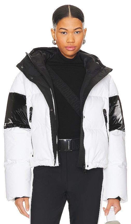 Shop Goldbergh Arleth Ski Jacket In White