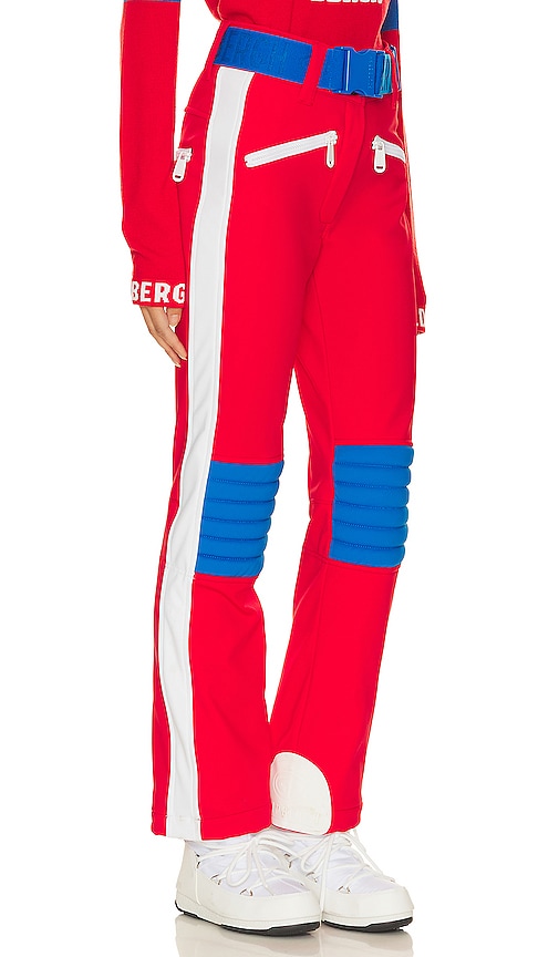Shop Goldbergh Goalie Ski Pants In Red