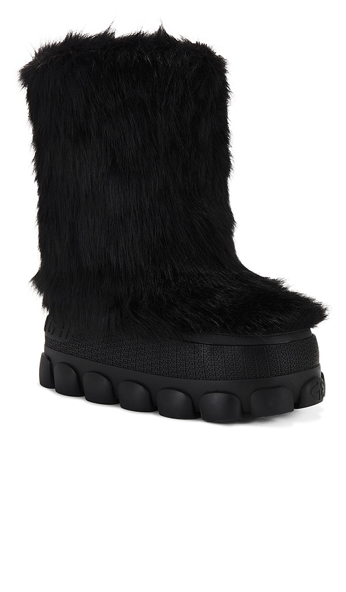 FUN FUR SNOW BOOT Â€“ É»‘È‰²