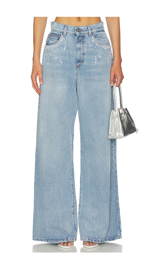 GIUSEPPE DI MORABITO Denim Wide Leg