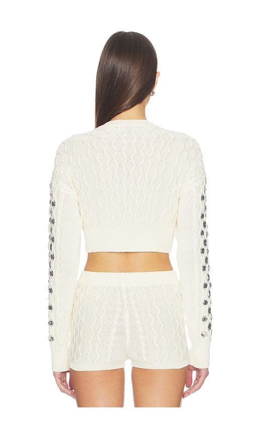  Giuseppe Di Morabito Strick Cardigan In Ivory. Größe Xs. Also In S, M. 