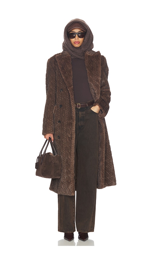 Giuseppe Di Morabito Double Breasted Coat In Brown