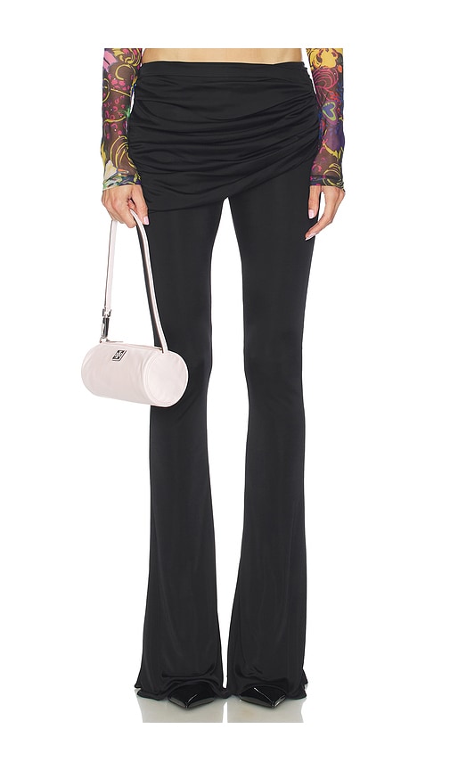 GIUSEPPE DI MORABITO Flared Pant in Black. Size 40. Also in 42.