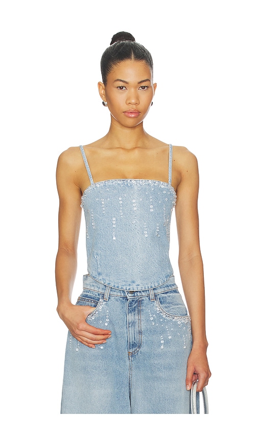 GIUSEPPE DI MORABITO Denim Top