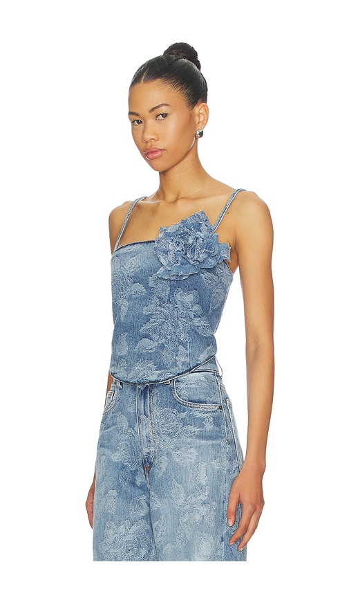 Giuseppe Di Morabito Denim Top In Blue