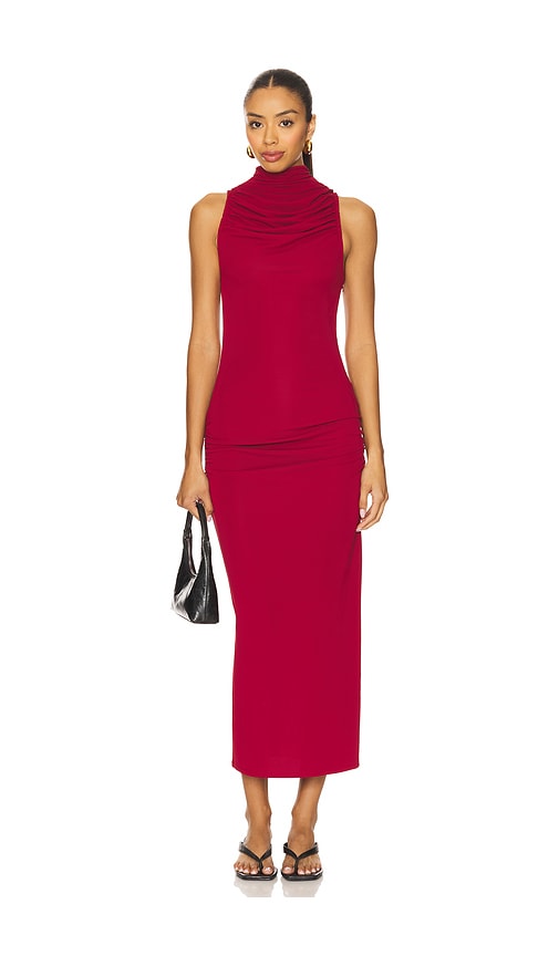 Hugo Dress in Wine. - size L (also in M, S, XS) - Geel - Modalova