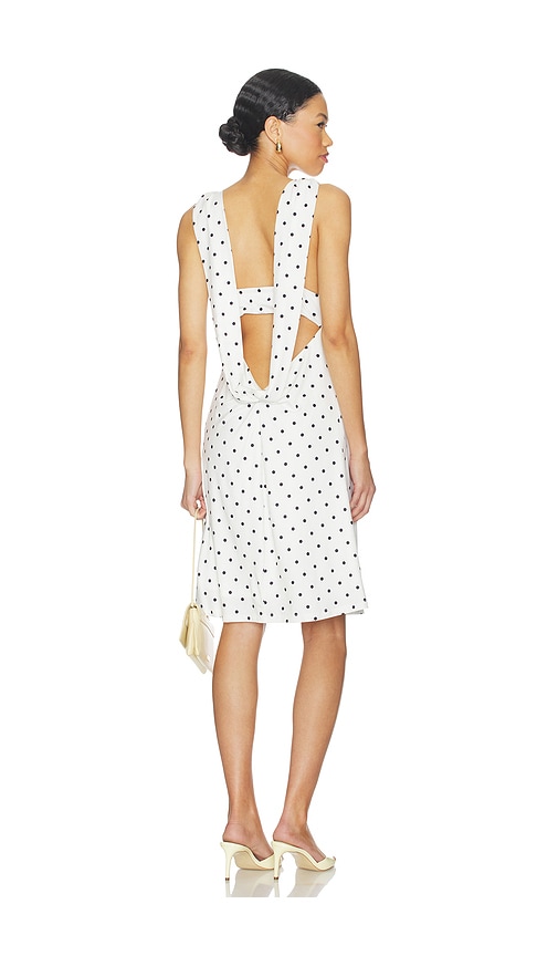 Geel X Revolve Sabrina Dress In White