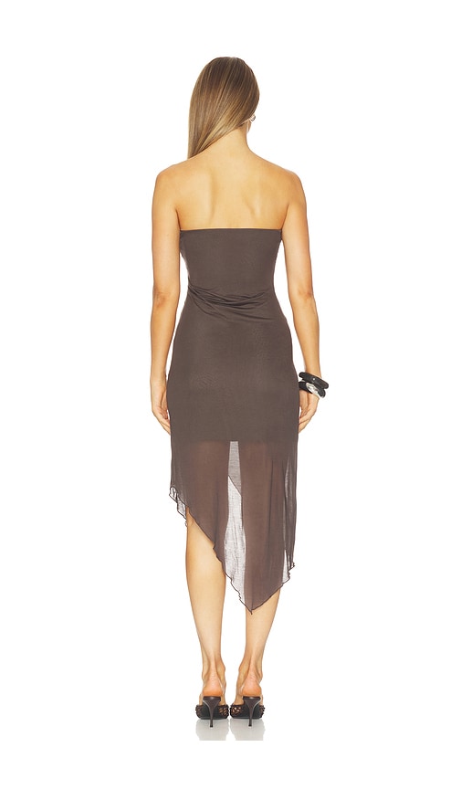  Geel Kleid Alma In Chocolate. Größe S. Also In Xs, M, L. 