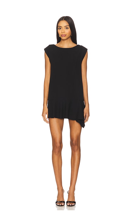 Geel Walker Dress In Black