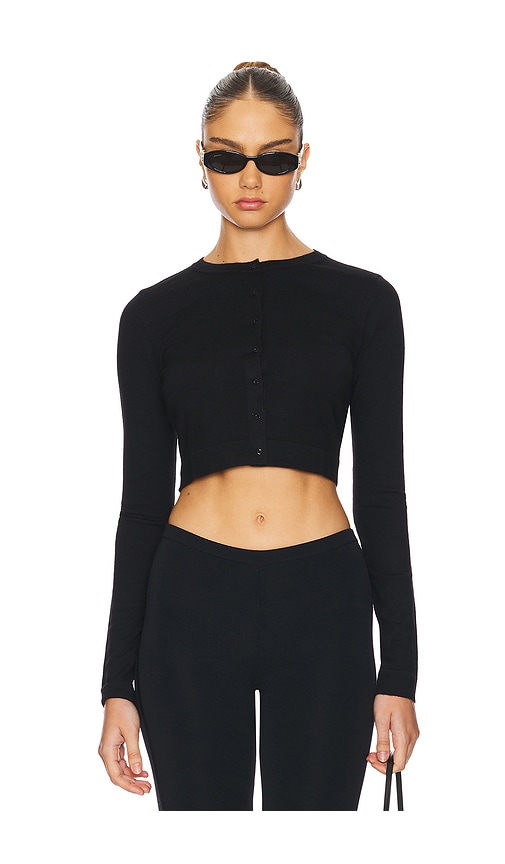 Shop Geel Ollie Cardigan In Black