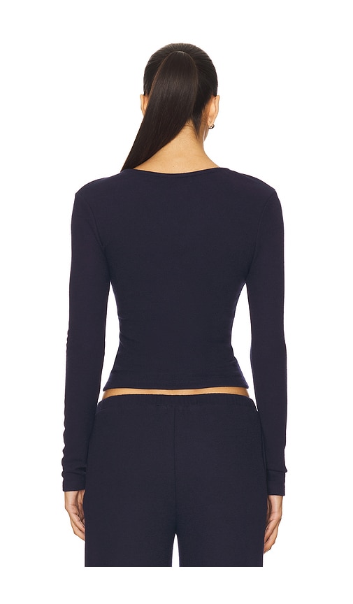  Geel Cardigan Jane In Navy. Größe M. Also In L. 