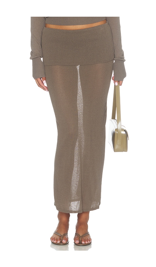 x REVOLVE Danni Skirt by GEEL in Ash