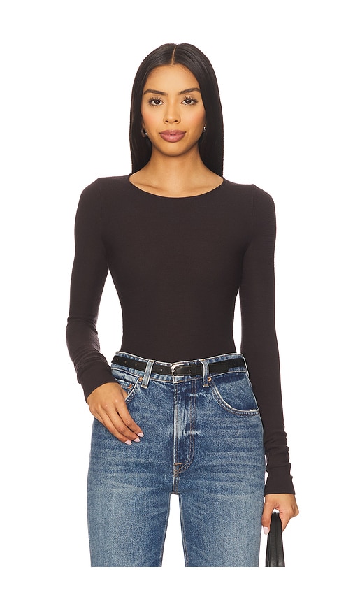Geel Amina Top In Brown