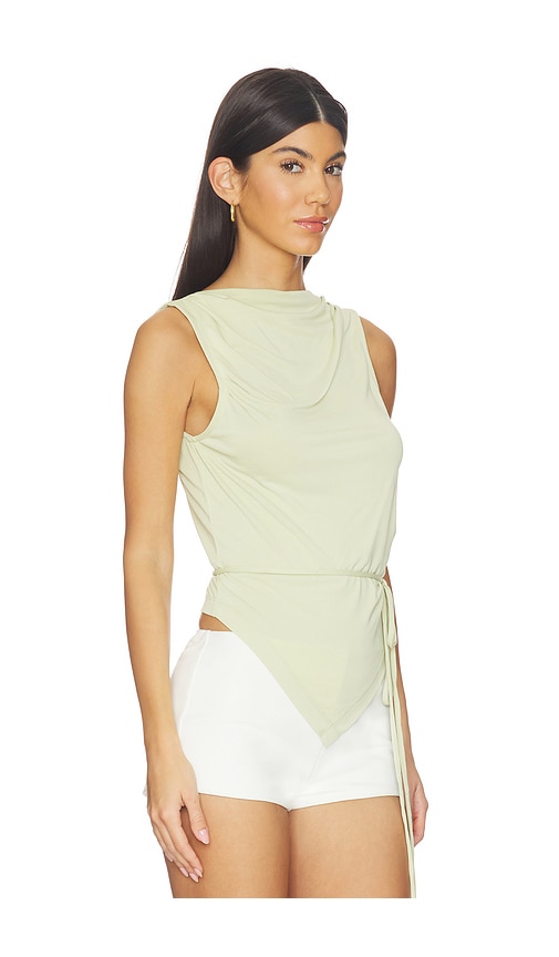 Geel Portia Top In Multi