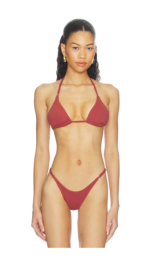 Geel Triangle Bikini Top - Women's Clothing