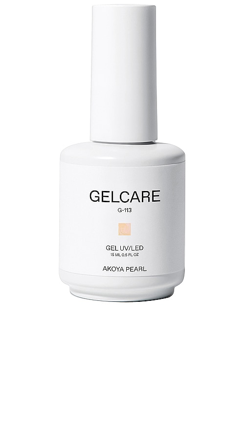 Akoya Pearl Gel Nail Polish in Cream.