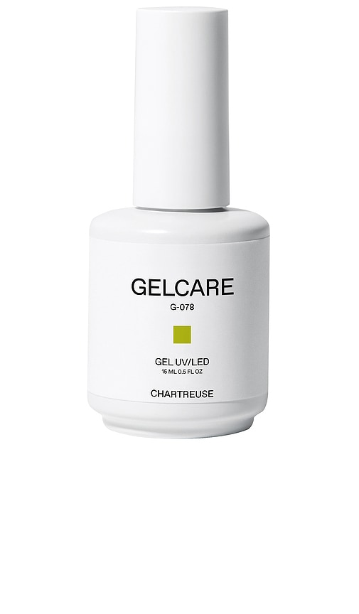 Gelcare Chartreuse Gel Nail Polish In White