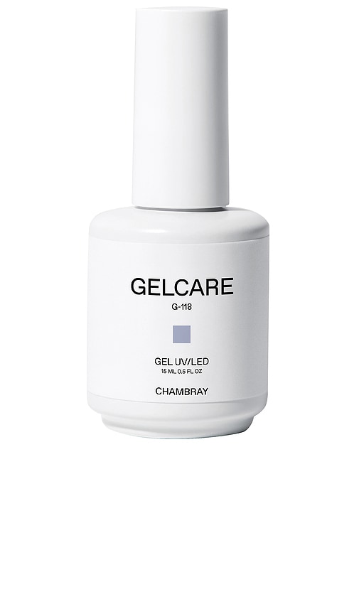 Gelcare Chambray Gel Nail Polish In White