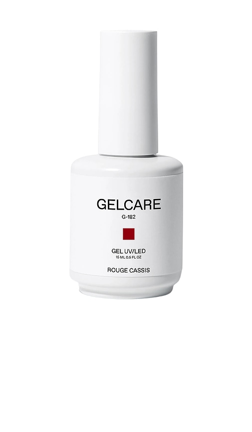 Gelcare Rouge Cassis Gel Nail Polish in Red.
