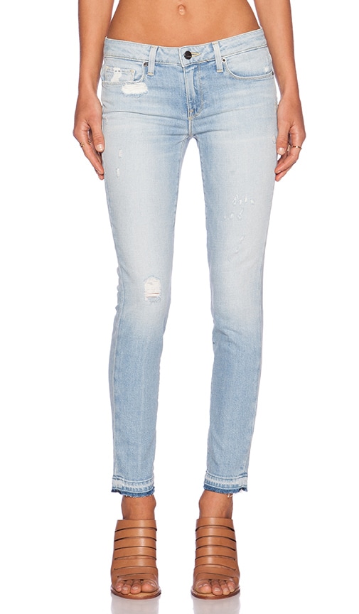 GENETIC LOS ANGELES Genetic Denim Daphne Mid Rise Crop in Zephyr | REVOLVE