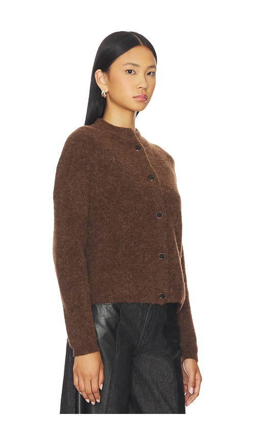 Gestuz Alpha Short Cardigan In Animal Print