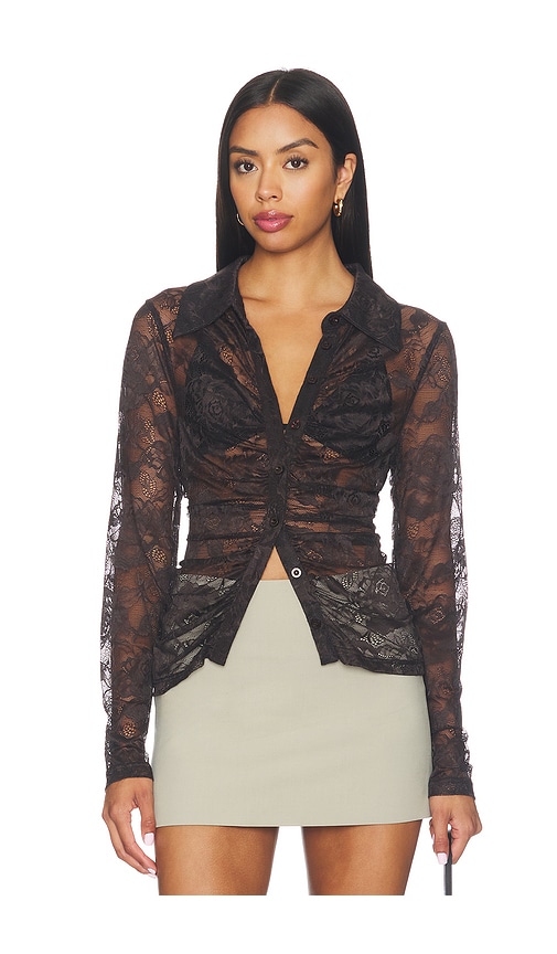 Gestuz Leala Shirt In Ganache