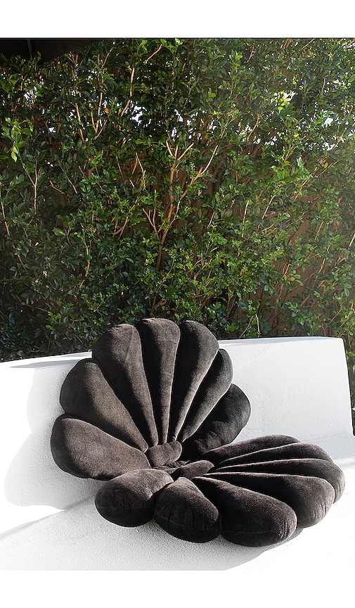 Shop Garden Glory Shell Cushion In Black