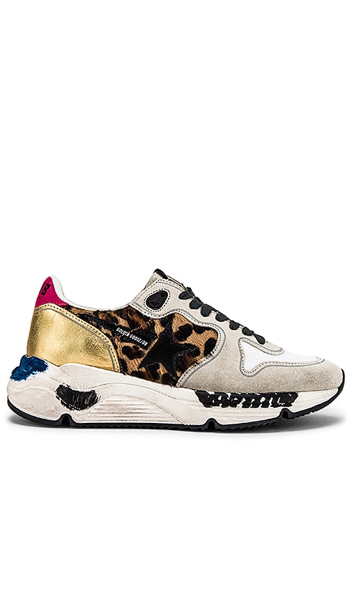 leopard sole sneakers