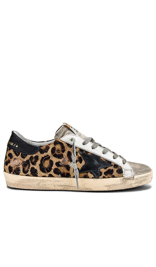 golden goose leopard shoes