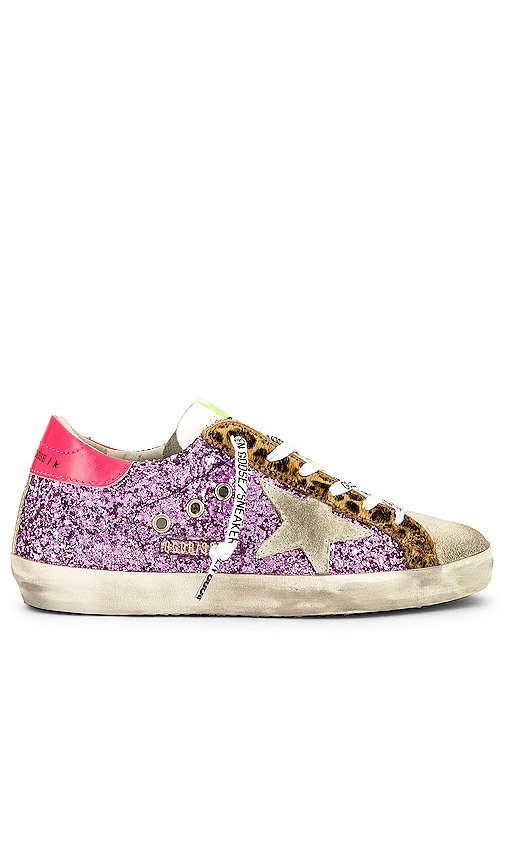 golden goose superstar glitter sneaker