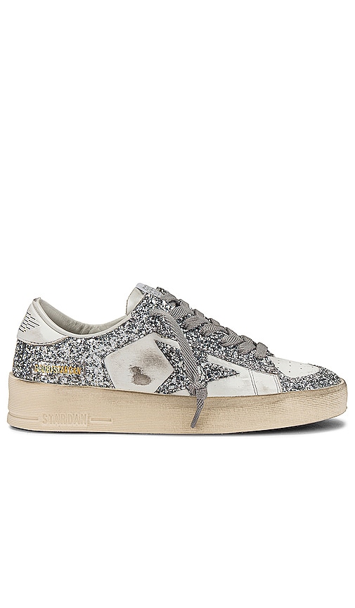 Golden Goose STARDAN スニーカー - White & Silver | REVOLVE
