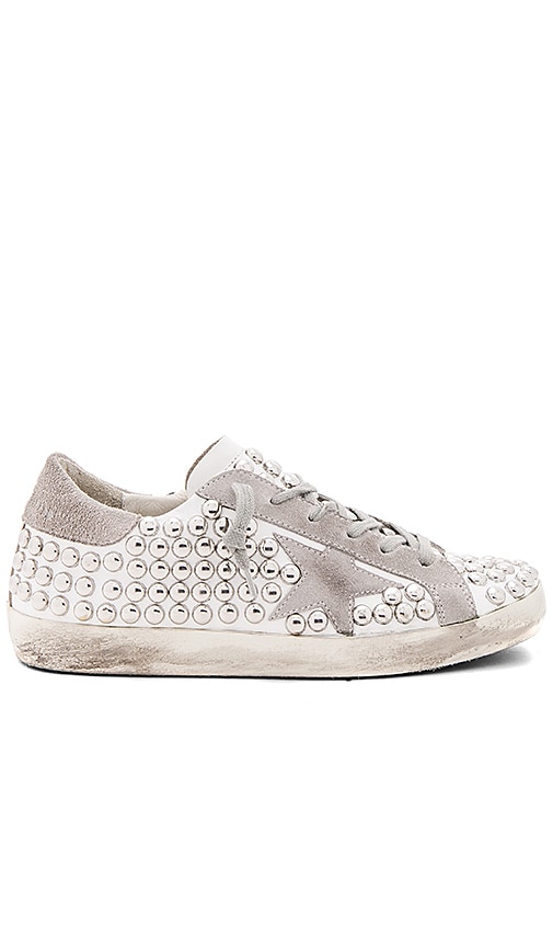 golden goose sneakers with studs