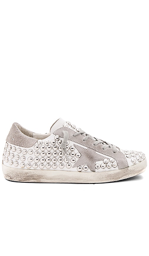 golden goose superstar studded sneakers