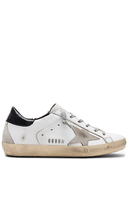 golden goose black and white superstar