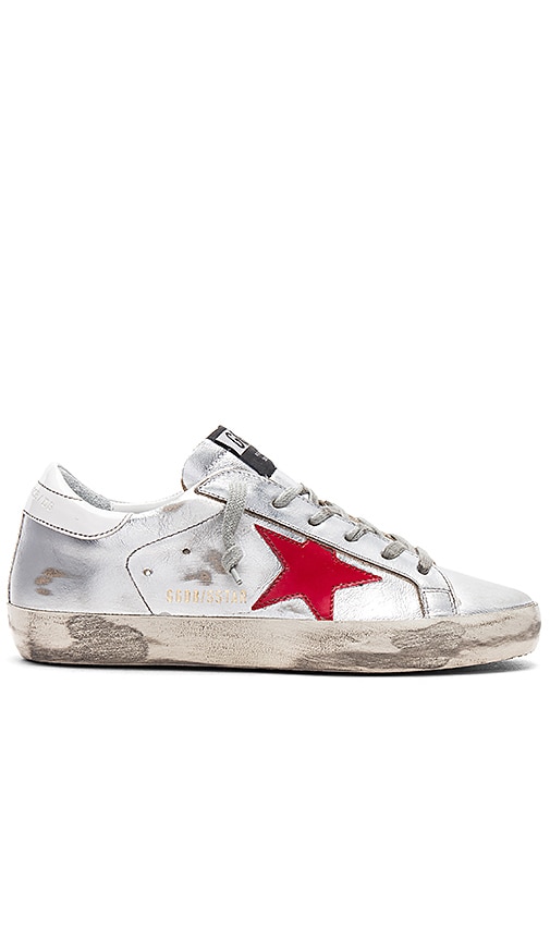 golden goose sneakers red