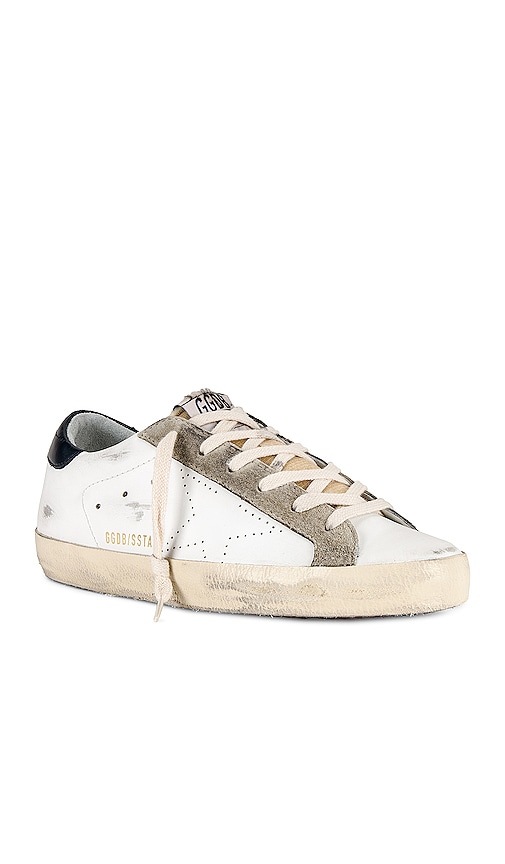 Shop Golden Goose Super-star Sneaker In Cream