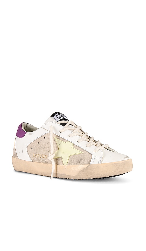 Shop Golden Goose Super-star Sneaker In Beige