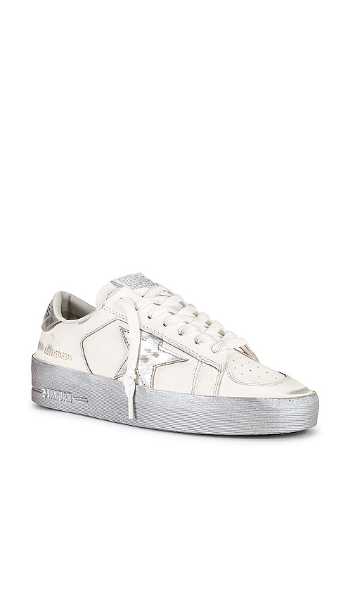 Shop Golden Goose Stardan Sneaker In White