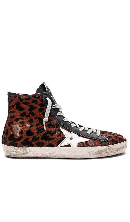 golden goose francy leopard