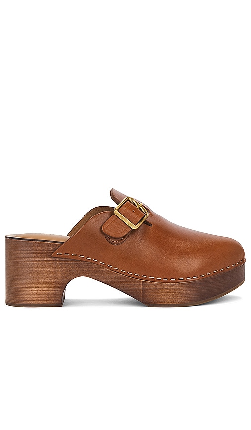 Golden Goose Clog in Tan