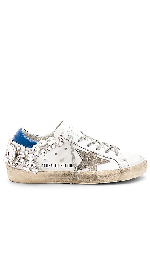 golden goose rhinestone sneakers