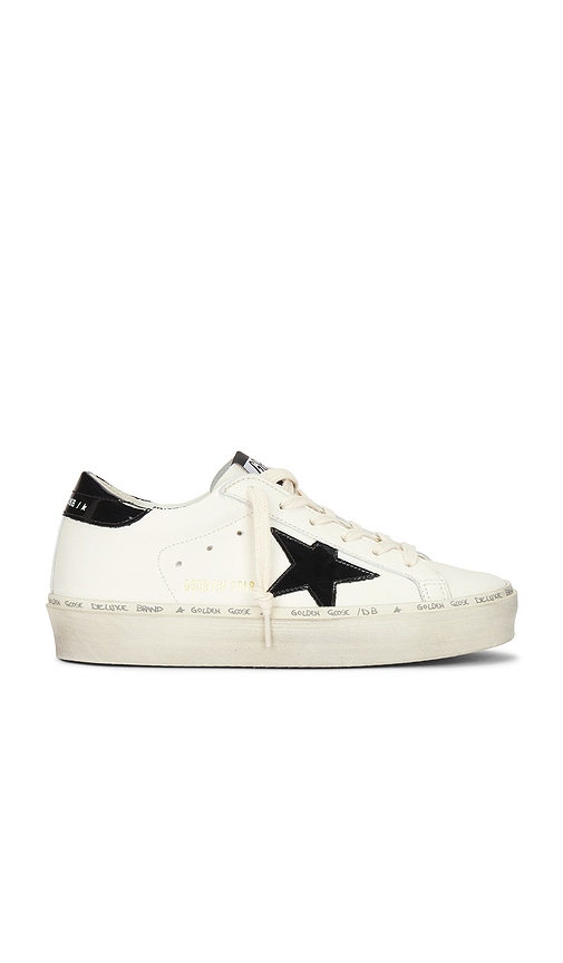 GOLDEN  Hi star sneakers スニーカー Golden Goose Hi Star Sneaker in White, Gold, & Silver | REVOLVE