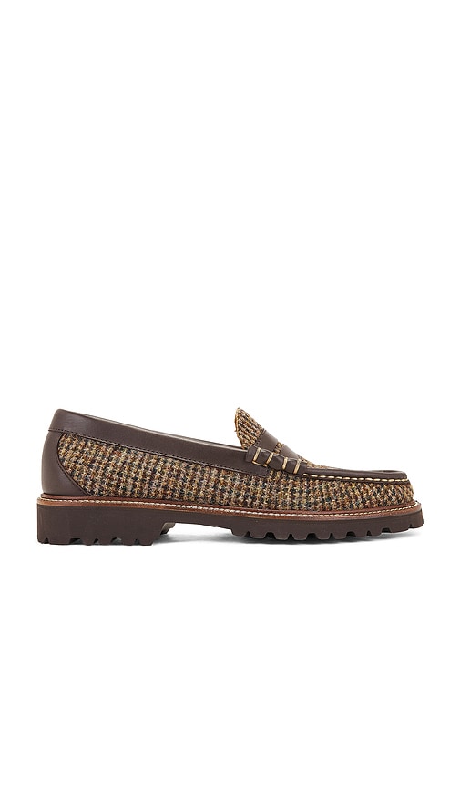 Shop G.h.bass Larson Lug Loafer In Brown