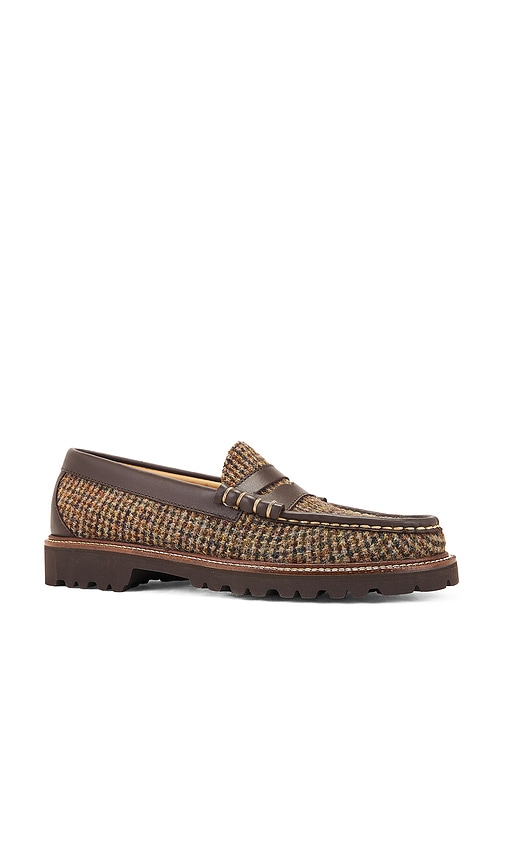 Shop G.h.bass Larson Lug Loafer In Brown