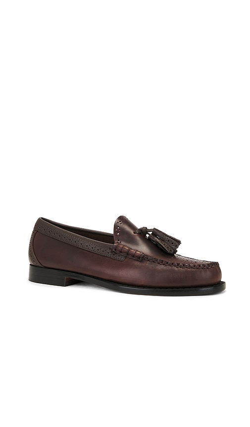 G.h.bass Larkin Tassel Brogue Weejun In Brown