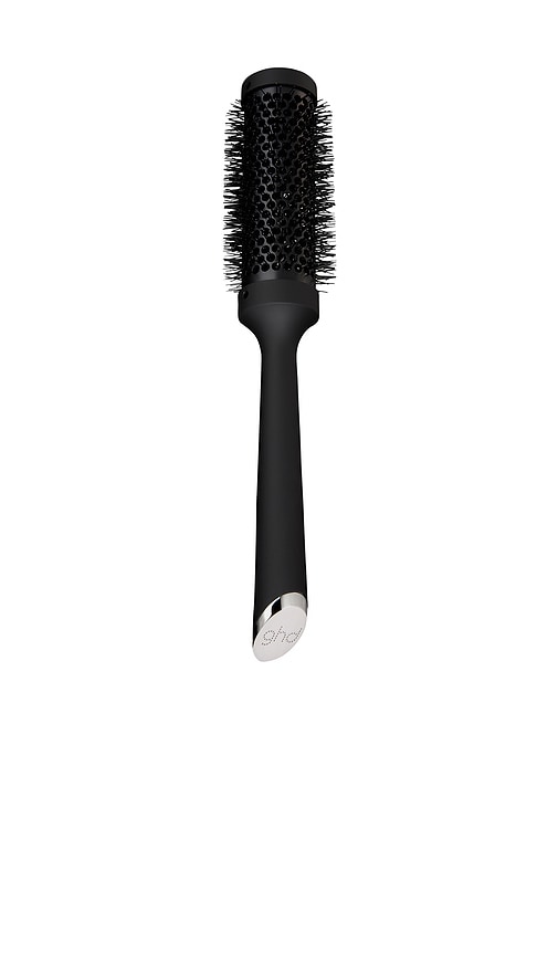 1.3 Ceramic Vented Round Brush in Black.