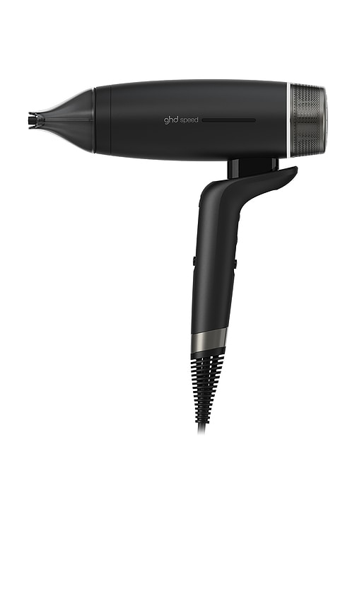 ghd Speed Hair Dryer in Matte Black.
