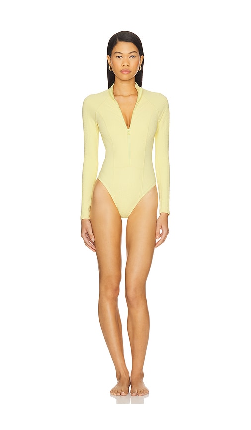Sophie Surfsuit in Yellow. - size S (also in L, XS)