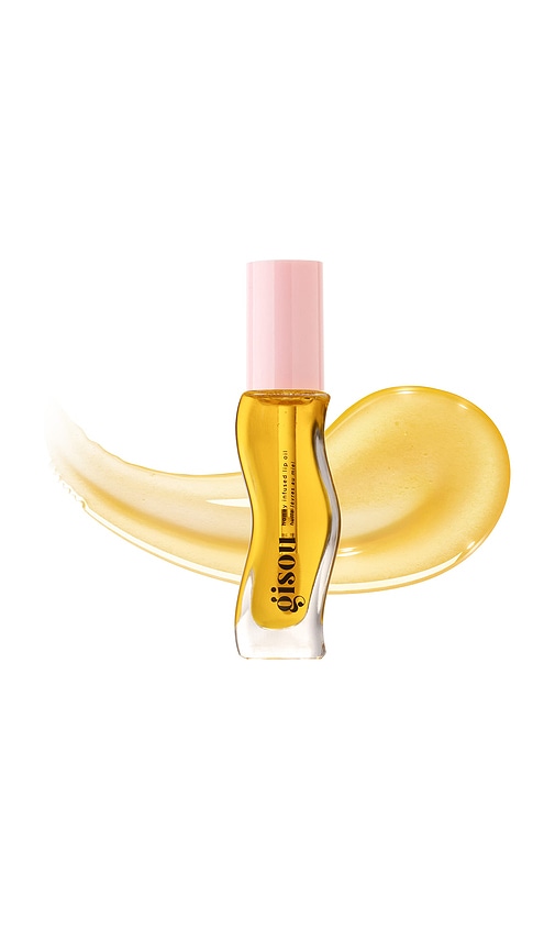 Honey Infused Lip Oil in Honey Gold